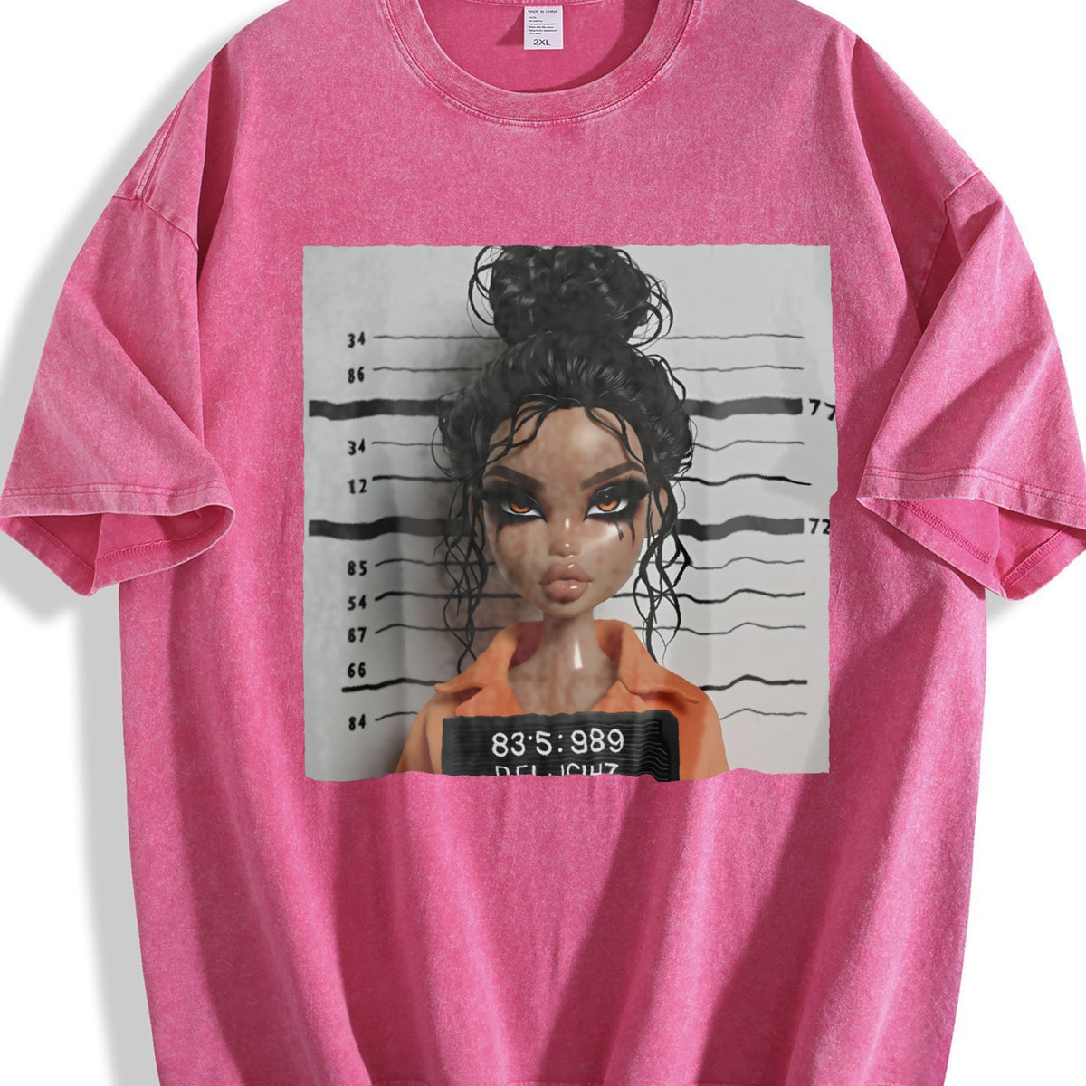 A Unique Doll Vintage Washed T-Shirt product image 5