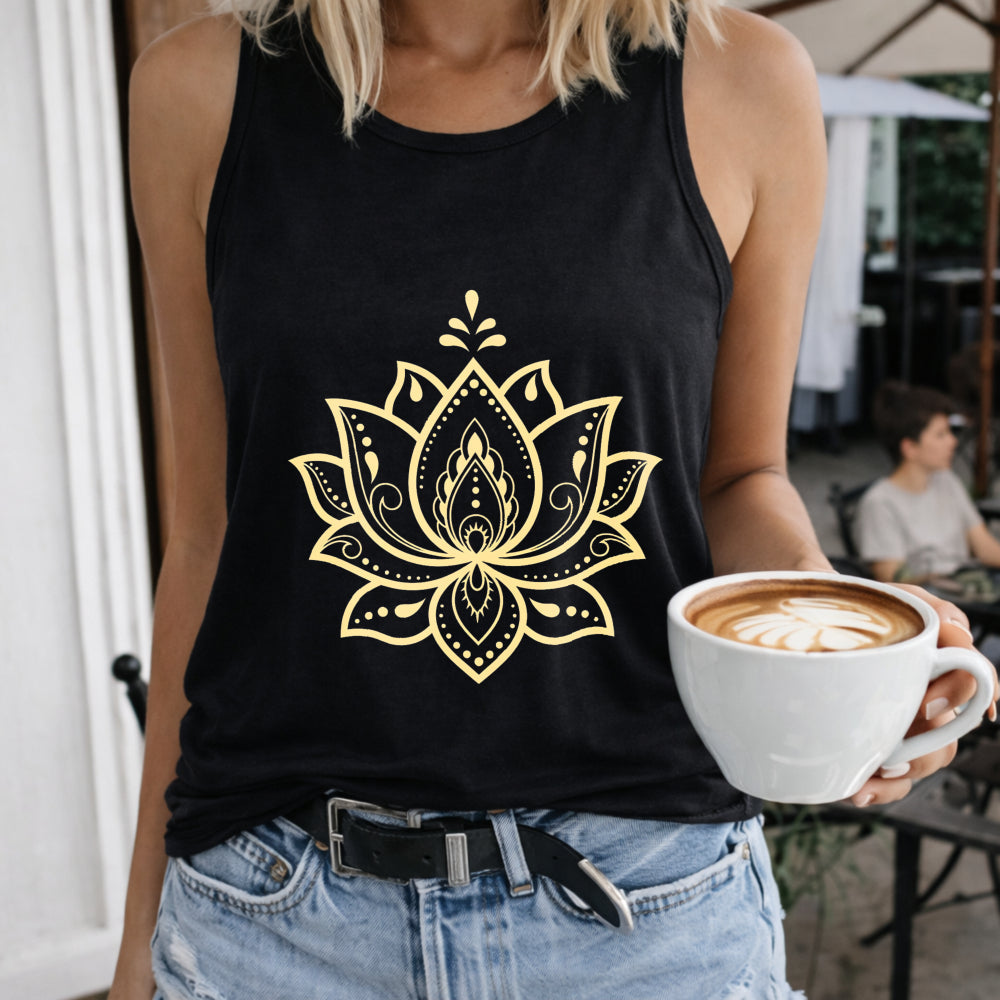 A Sacred Lotus Women's Tank Top