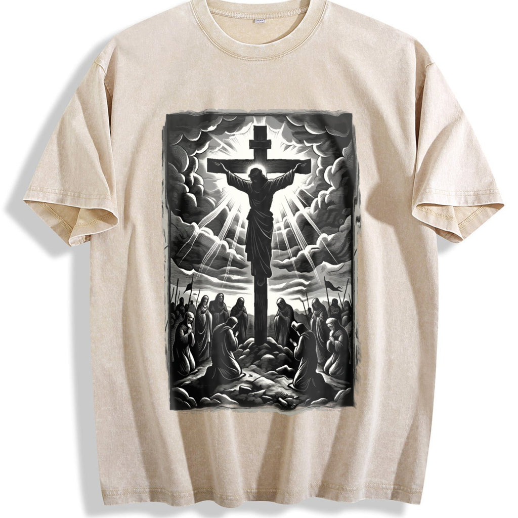 Hip-hop Vintage Washed T-Shirt product image 1