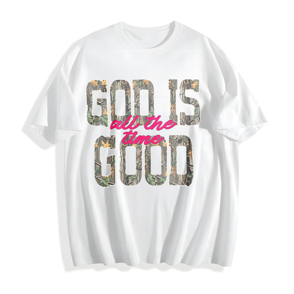 God Is Good All The Time Cotton T-Shirt product image 2