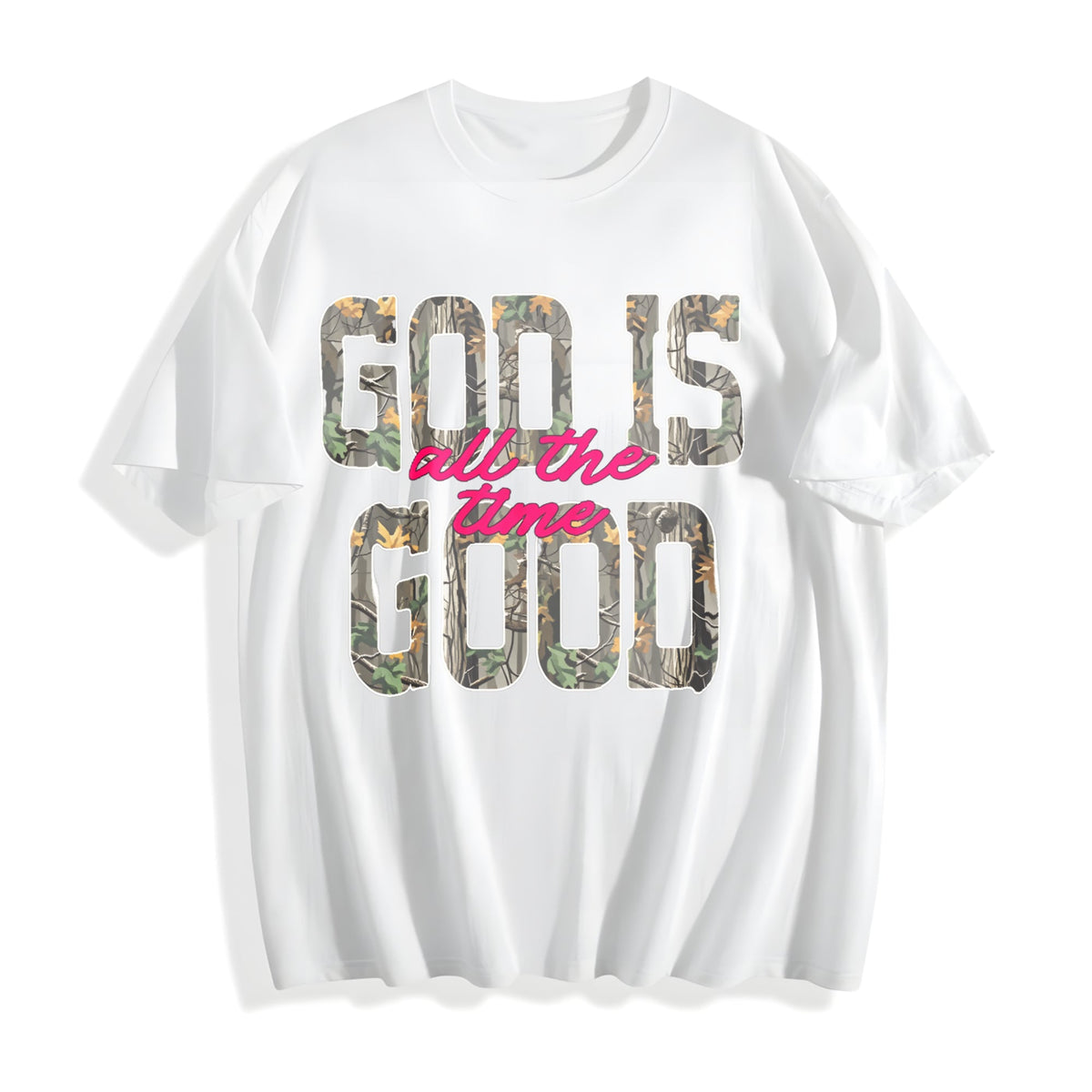 God Is Good All The Time Cotton T-Shirt product image 2