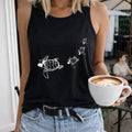 Cartoon Sea Turtle Women's Tank Top