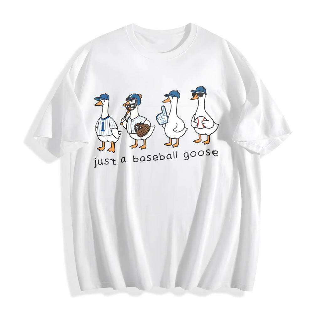 Baseball Goose Game Day Cotton T-Shirt product image 2