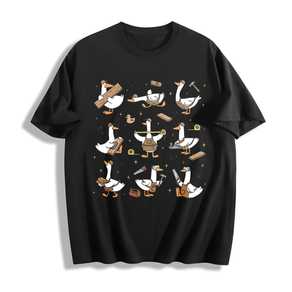Silly Goose Woodworking Cotton T-Shirt product image 1