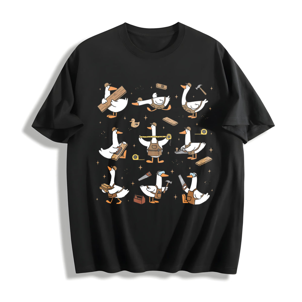 Silly Goose Woodworking Cotton T-Shirt product image 1