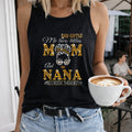 Mom & Nana - White Summer & Spring With Fun Women's Tank Top