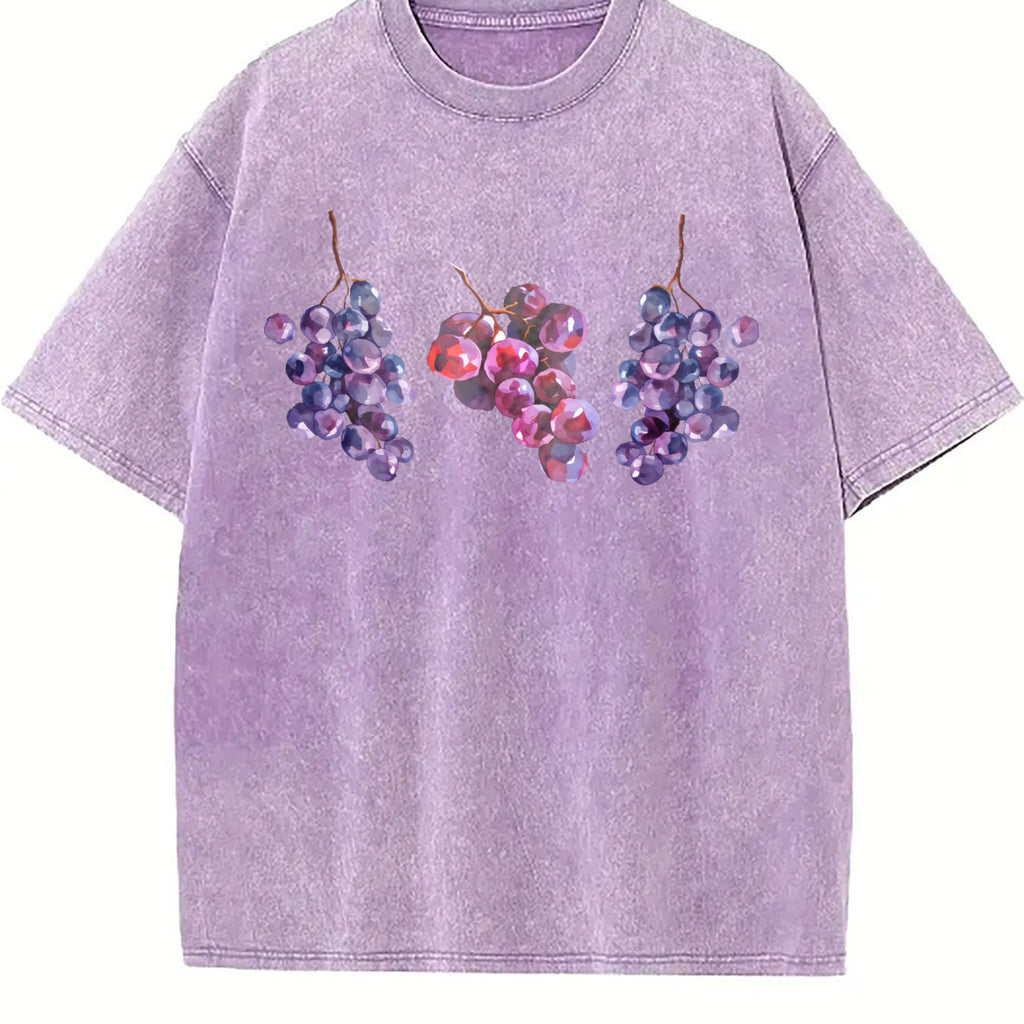 Grapes 90s Vintage Washed T-Shirt product image 6