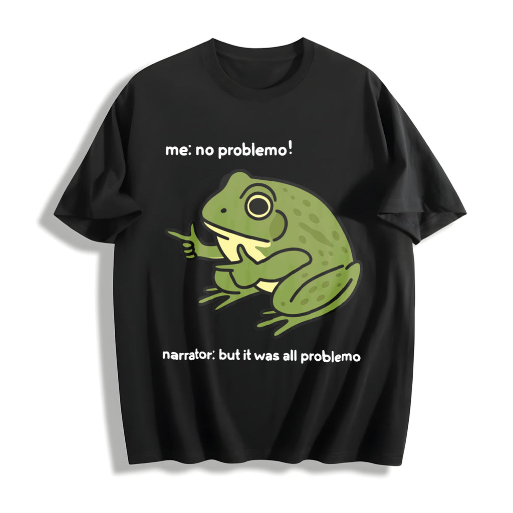Funny Frog Me No Problemo Narrator: But It Was All Cotton product image 1