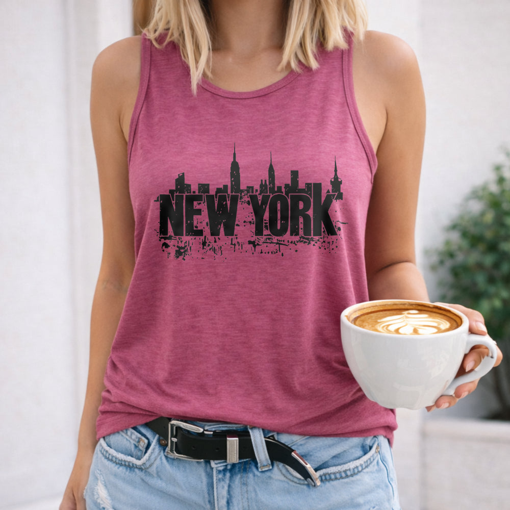 New York Skyline Women's Tank Top