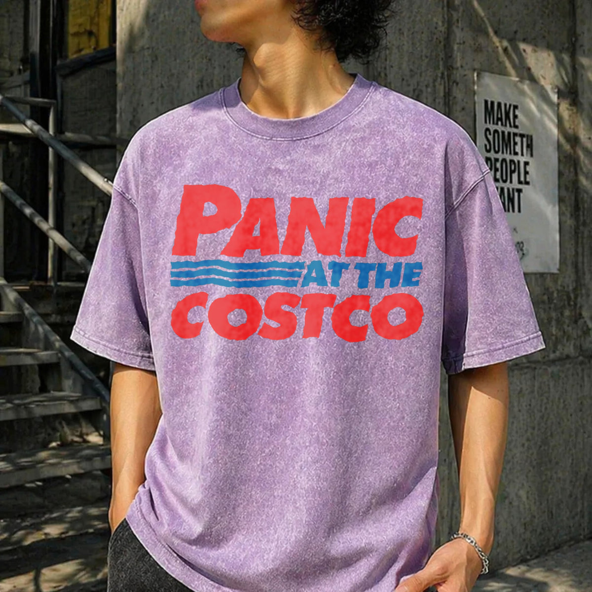 Panic At The Costco Vintage Washed T-Shirt product image 6