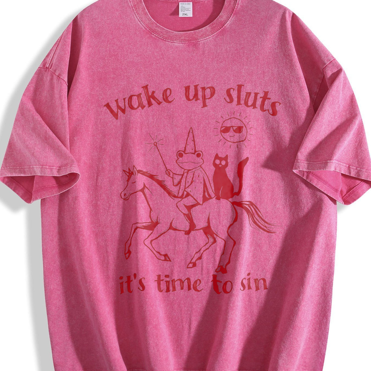 Wake Up Baddies It's Time To Misbehave - Boxy Vintage product image 7