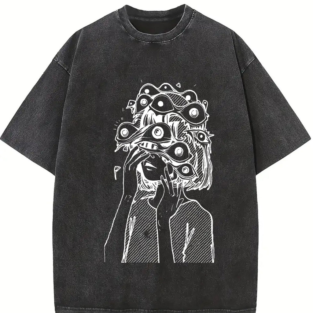 Short-sleeved American Vintage Washed T-Shirt product image 2