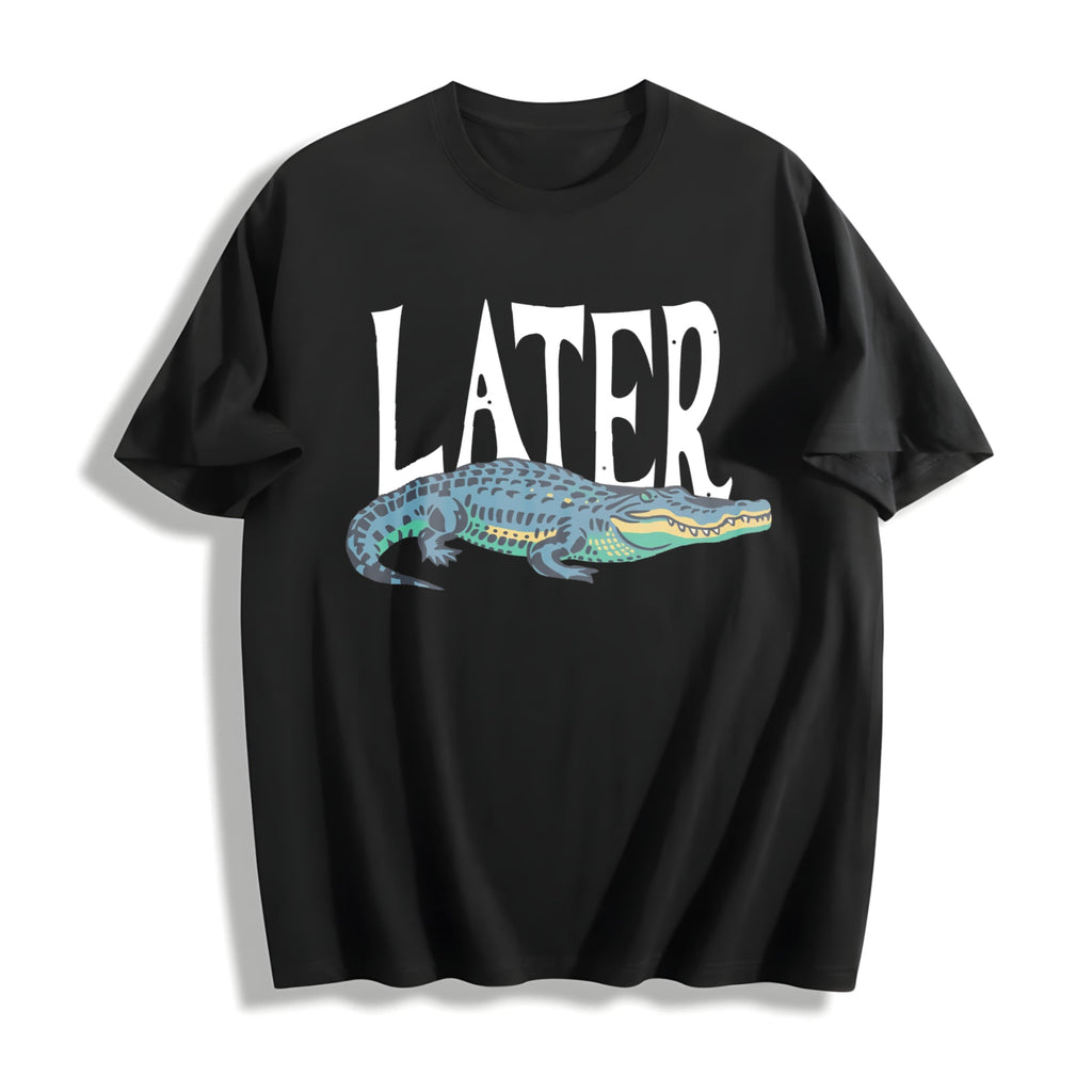 Later T Cotton T-Shirt product image 1