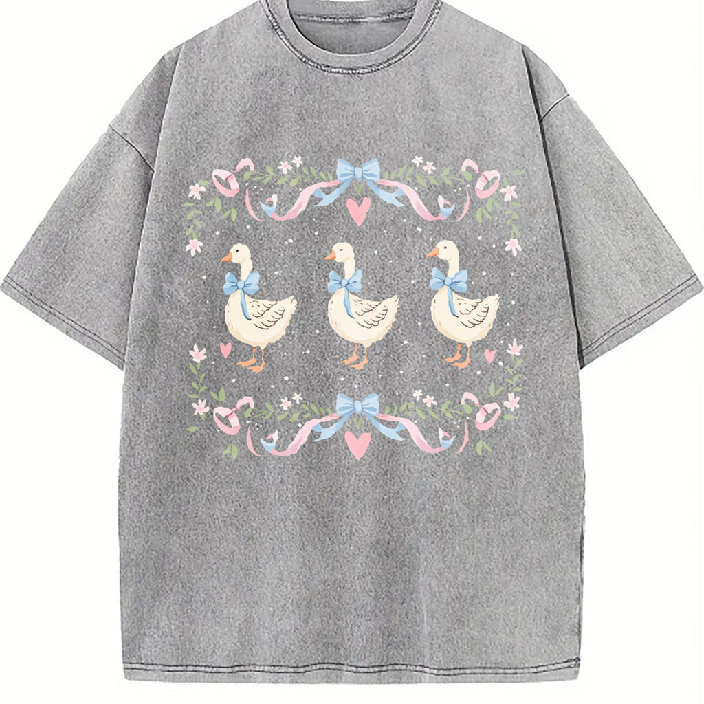 1980s Blue Ribbon Goose Vintage Washed T-Shirt product image 4