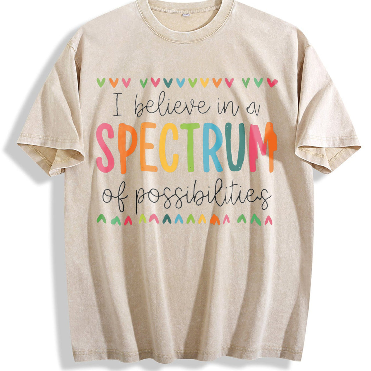 I Believe In A Spectrum Of Possibilities Vintage Washed product image 1