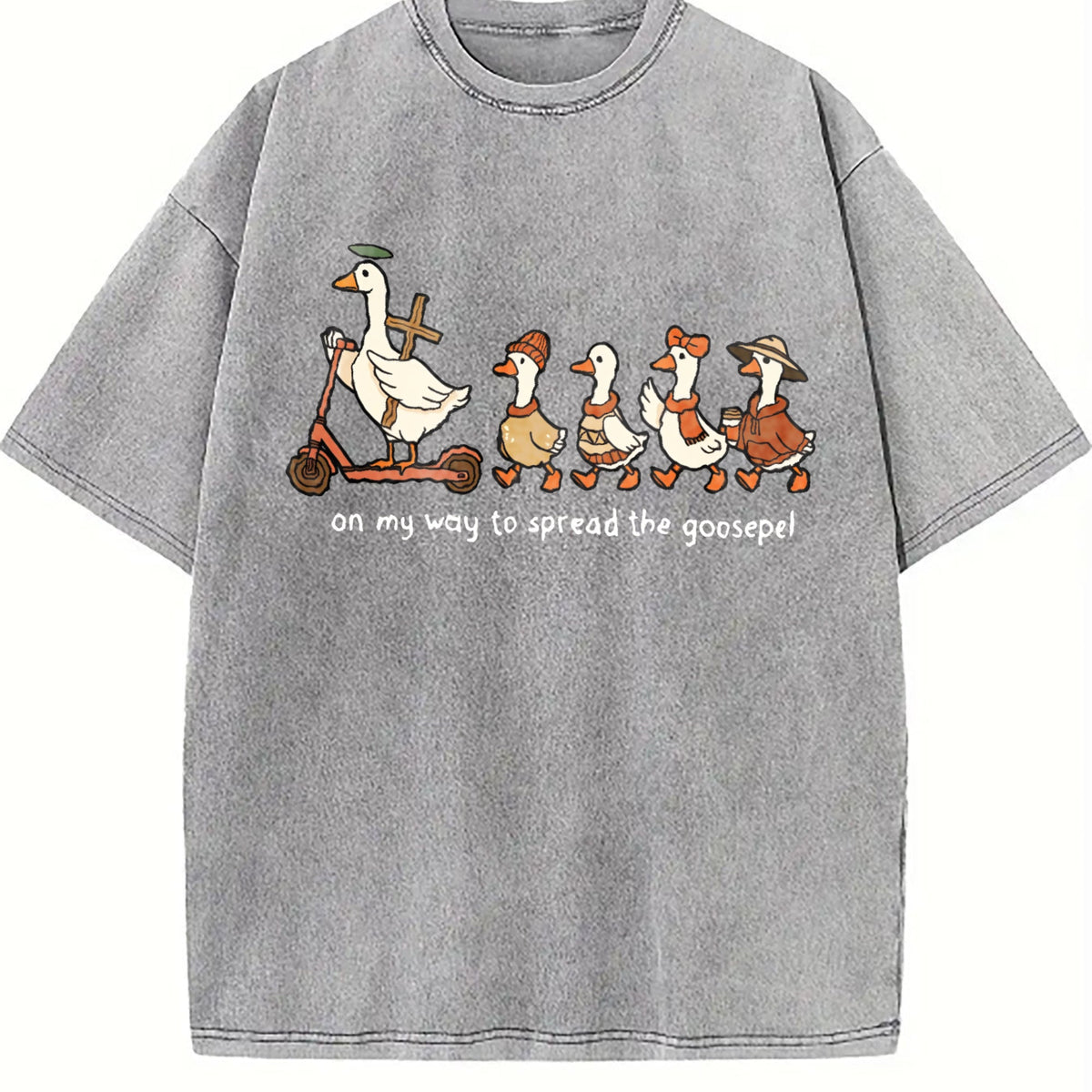 Fun Goose Christian Vintage Washed T-Shirt product image 4