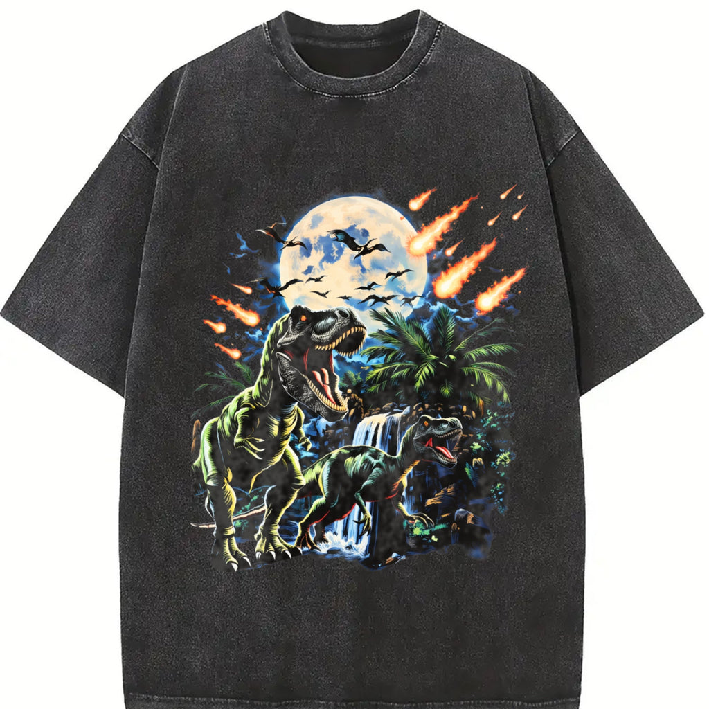Dinosaur 90s Vintage Washed T-Shirt product image 2