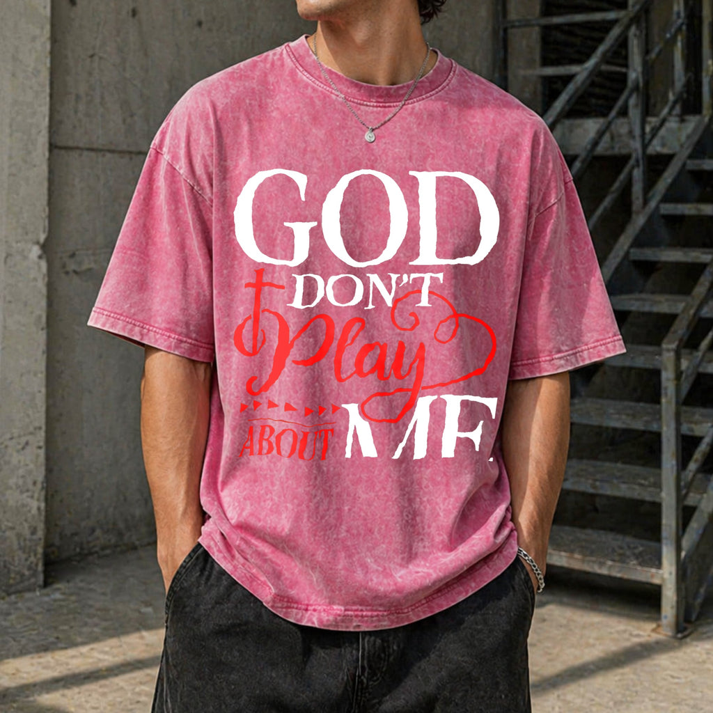 God Dont Play About Me Inspirational Faith Christ Vintage product image 7