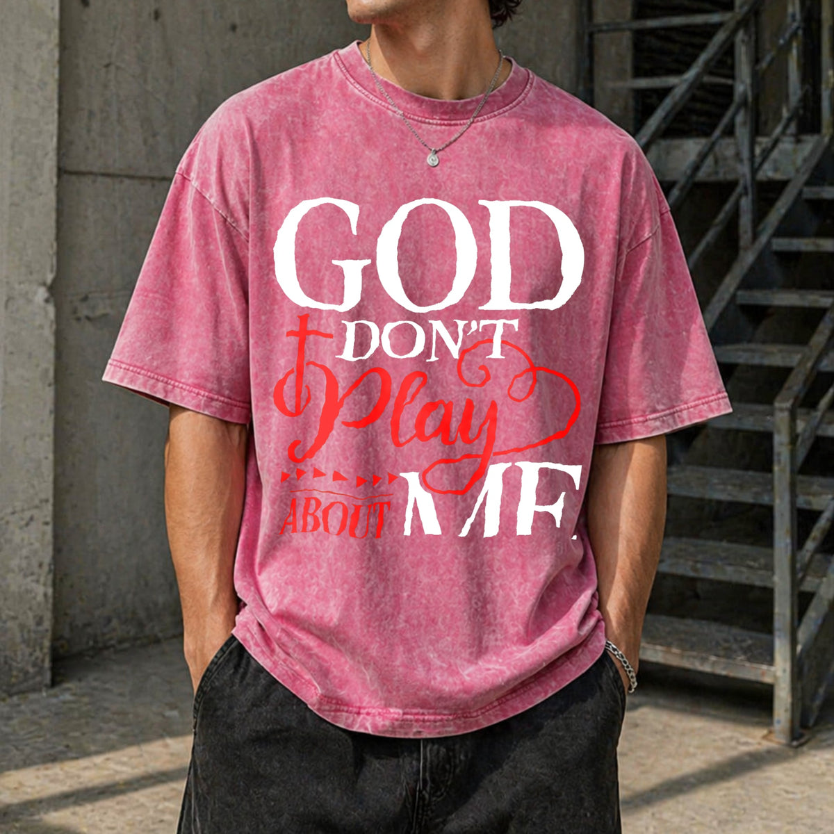 God Dont Play About Me Inspirational Faith Christ Vintage product image 7