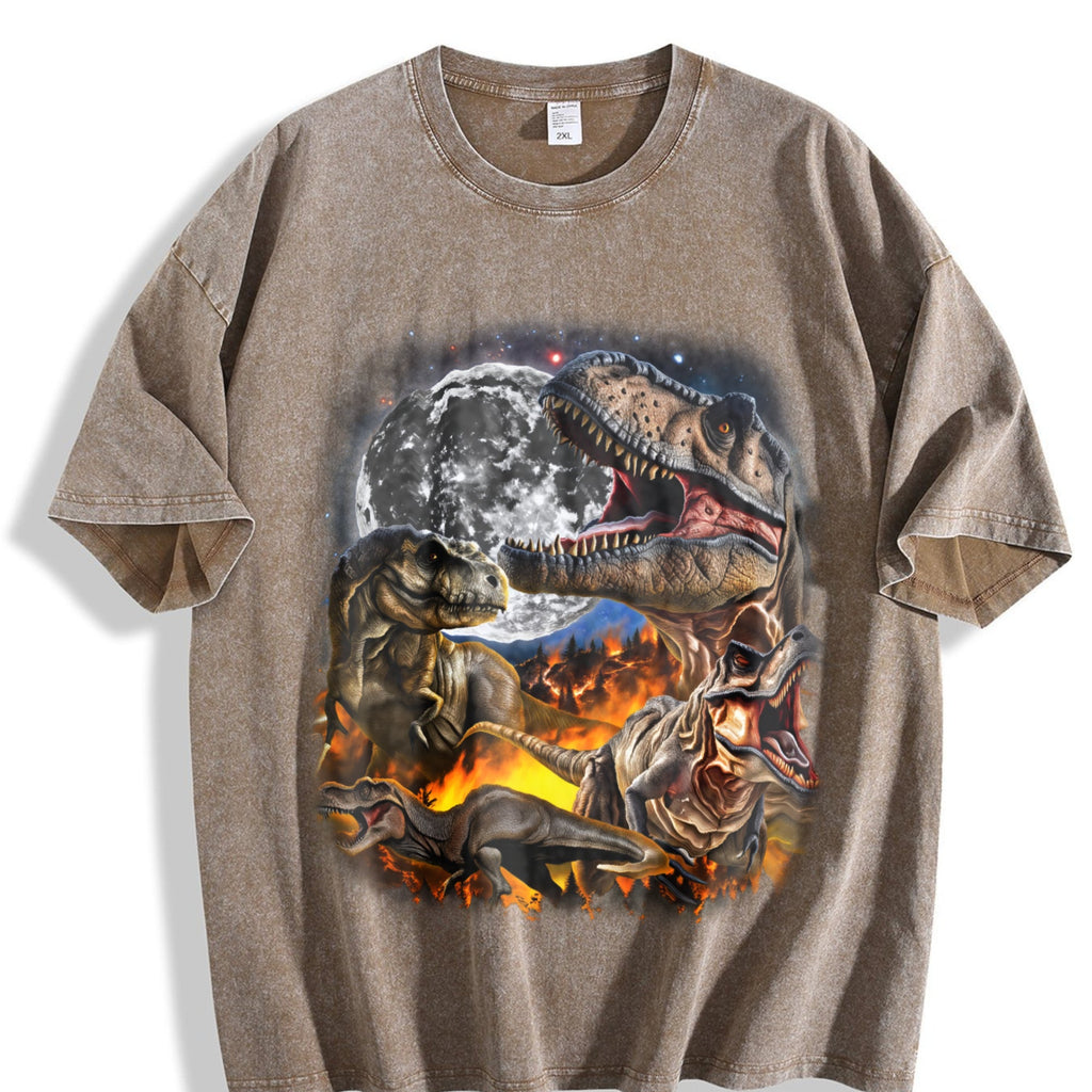 Dinosaur Vintage Washed T-Shirt product image 3