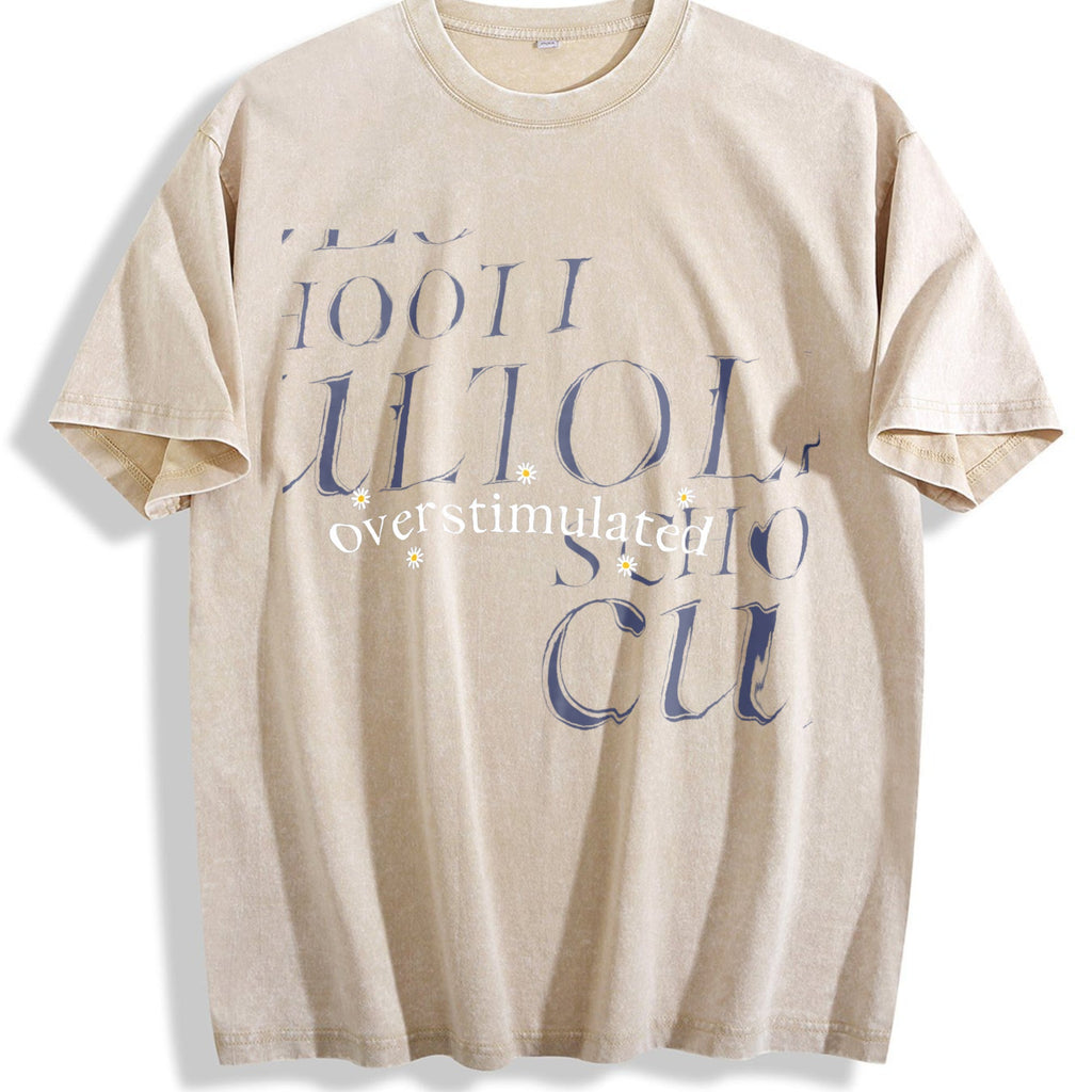 Overstimulated Vintage Washed T-Shirt product image 1