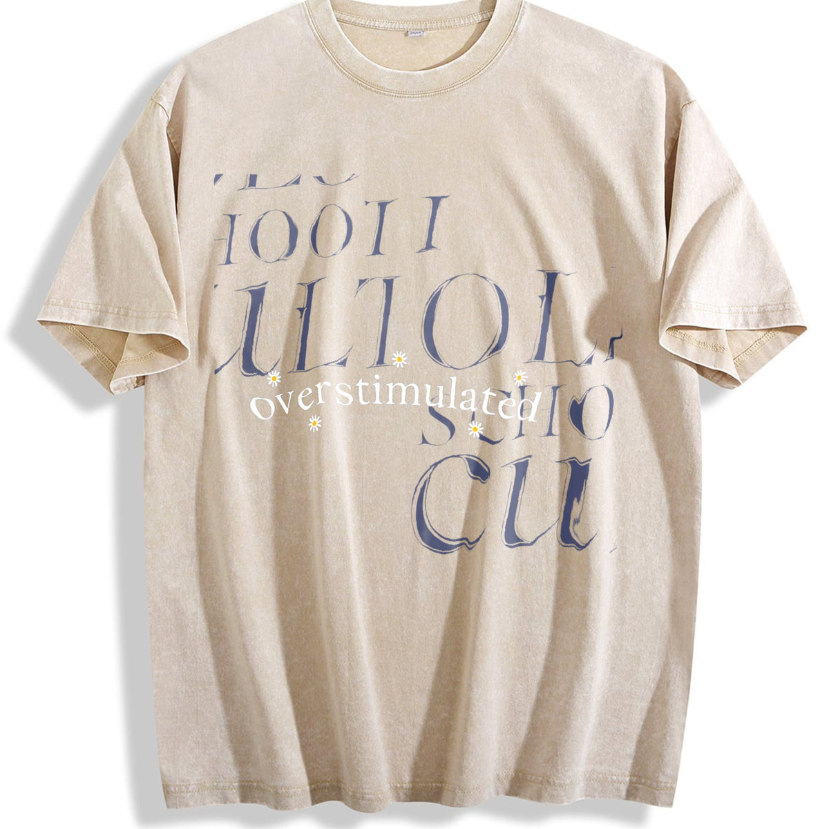Overstimulated Vintage Washed T-Shirt product image 1