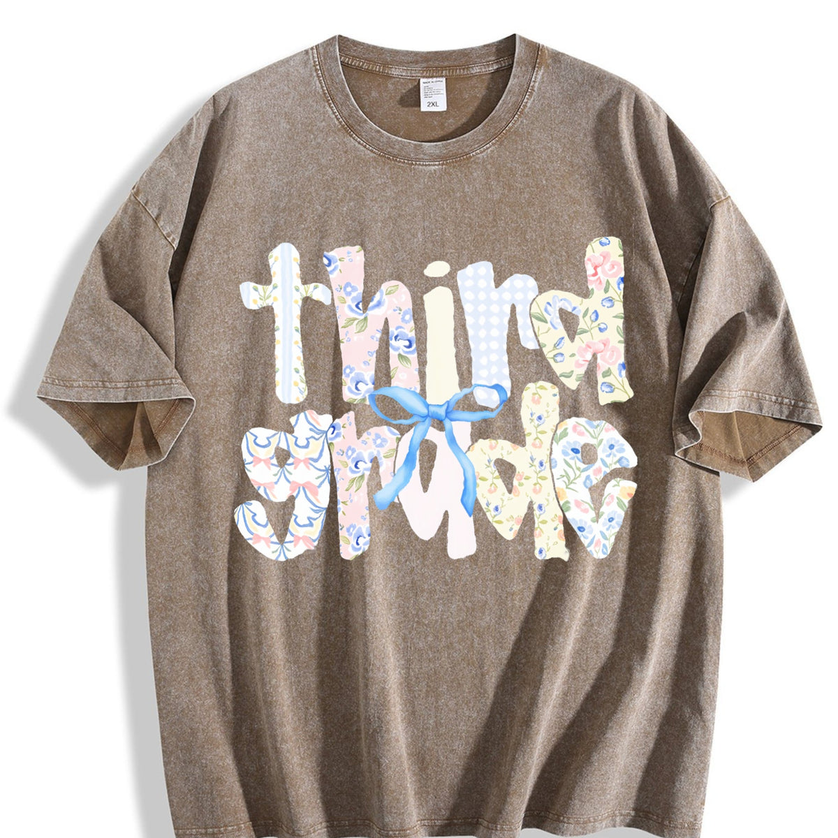 Third Grade Teacher Vintage Washed T-Shirt product image 3