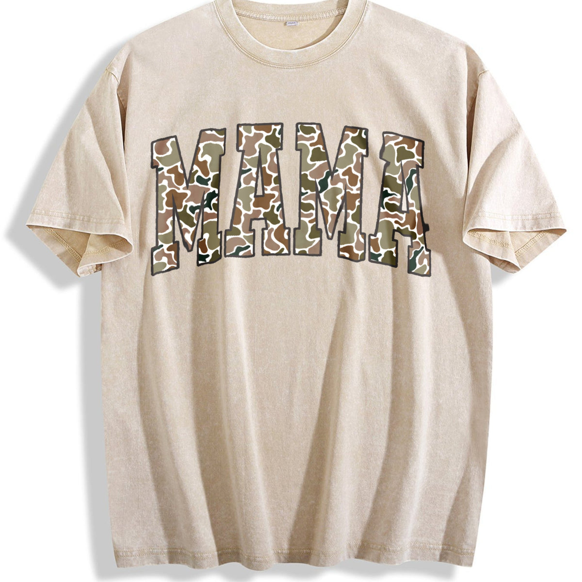 Camouflage Mama Vintage Washed T-Shirt product image 1