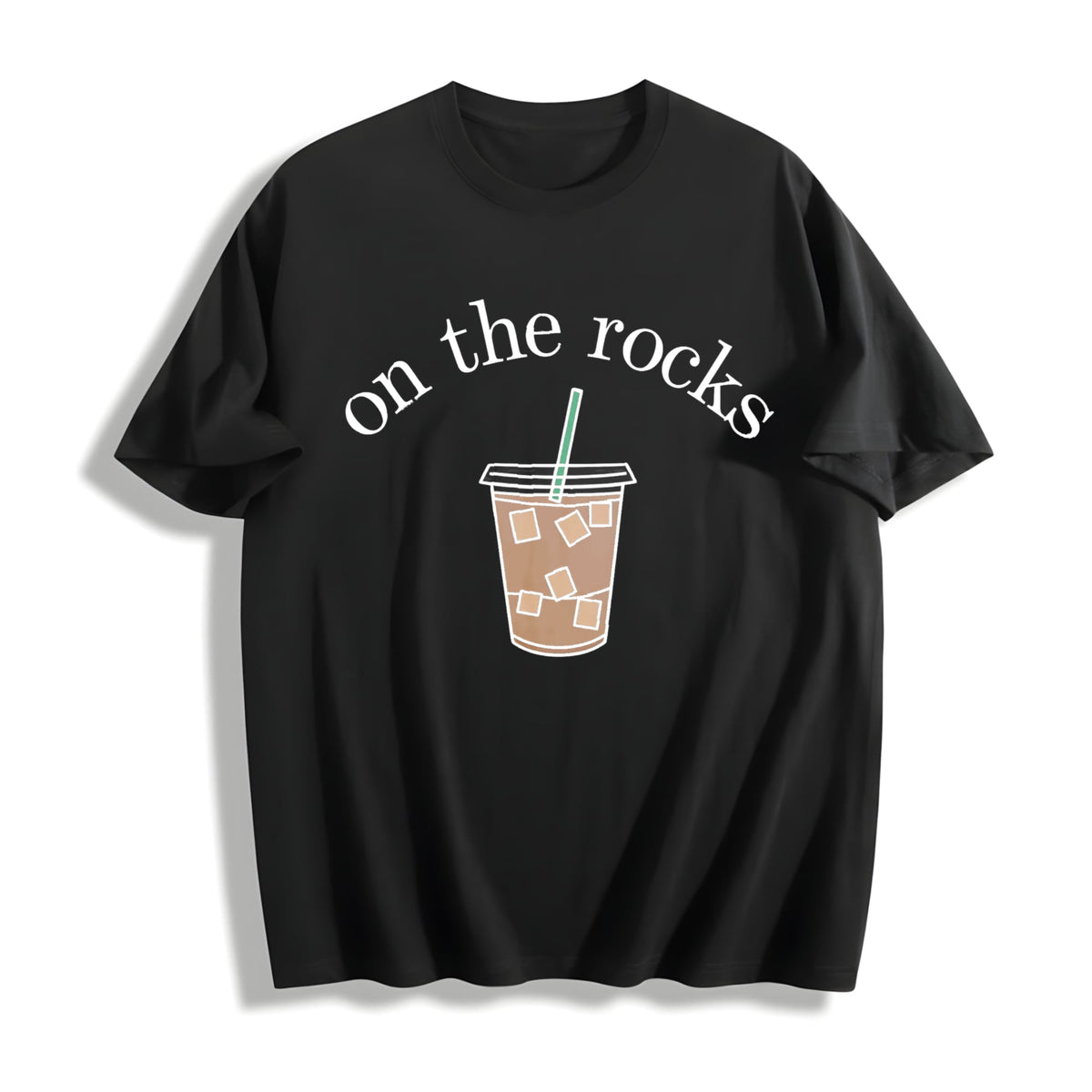 Coffee - Iced Lover - Multi Color - Funny Cotton T-Shirt product image 1