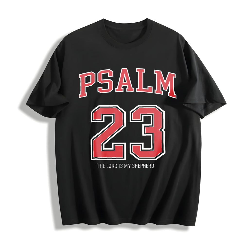 Classic Letter Size 23 Cotton T-Shirt product image 1