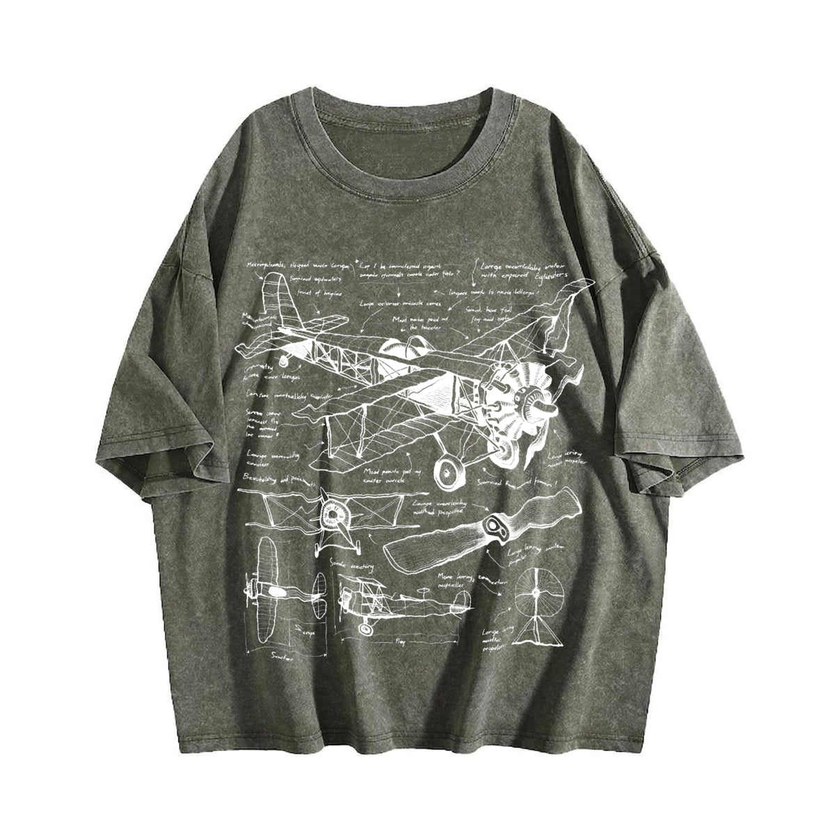 Plane Vintage Washed T-Shirt product image 4