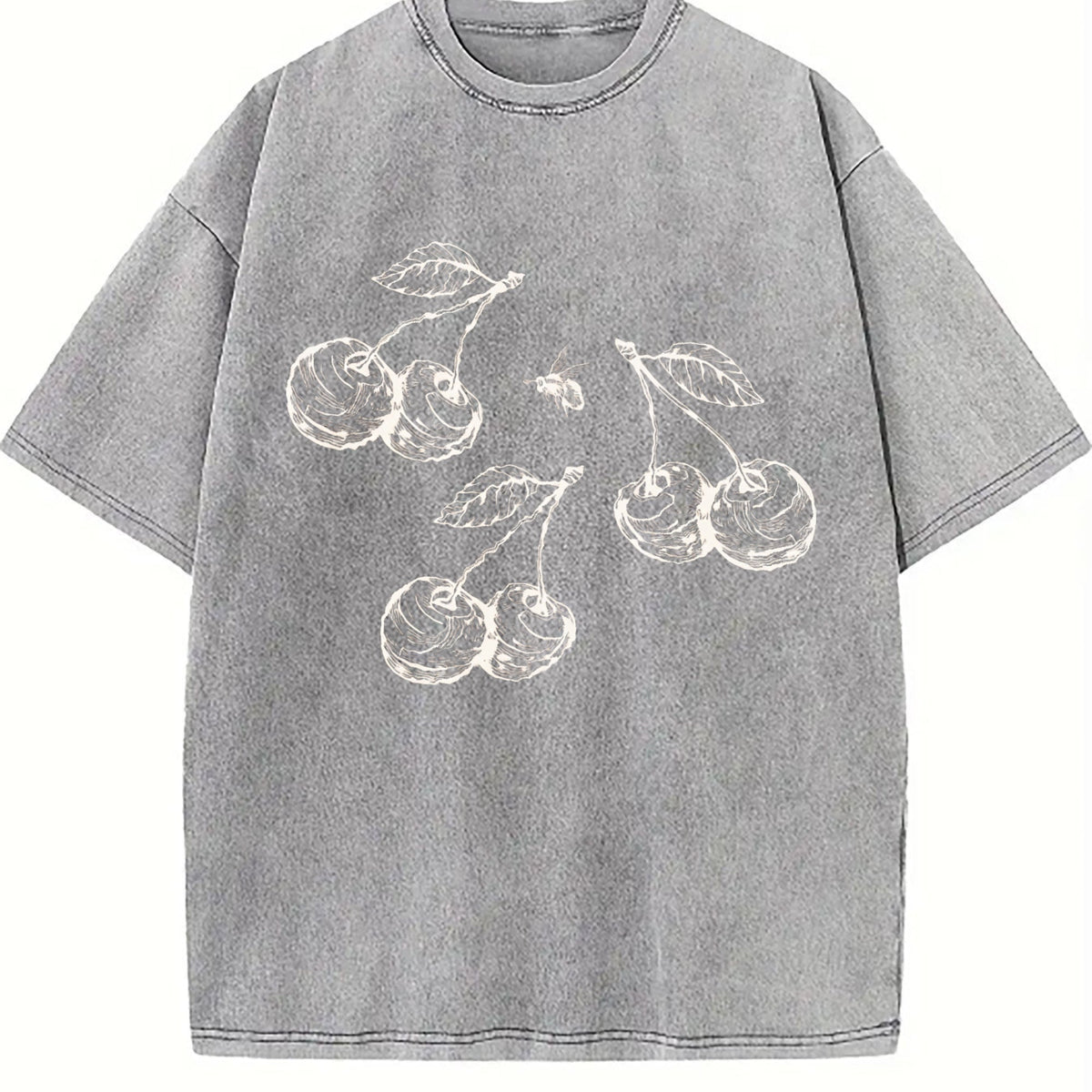 Cherries 90s Vintage Washed T-Shirt product image 5