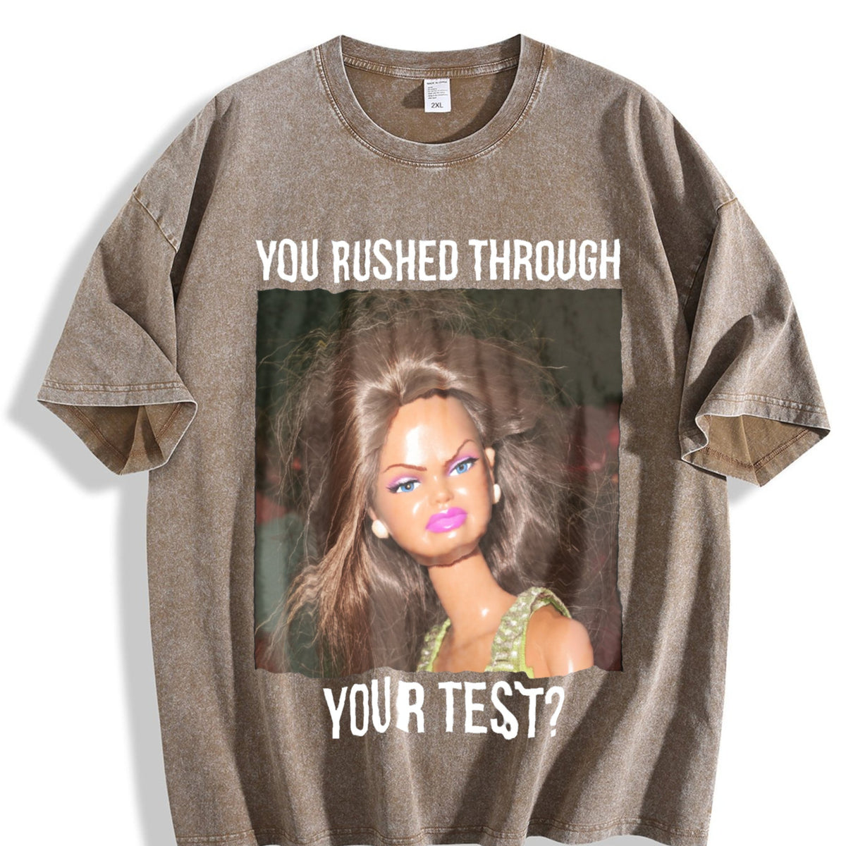 Test Day Teacher Vintage Washed T-Shirt product image 3