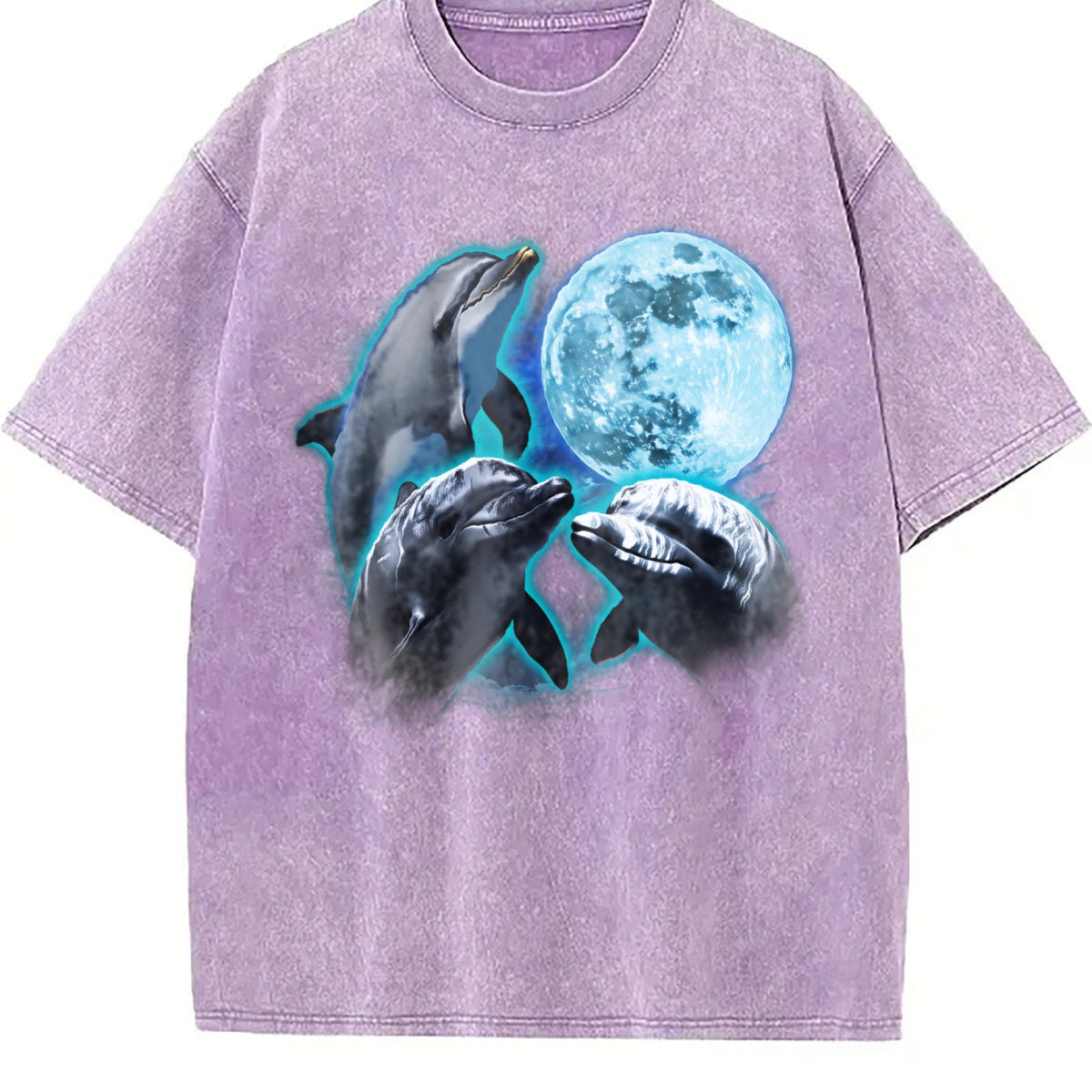 Three Dolphin Vintage Washed T-Shirt product image 6