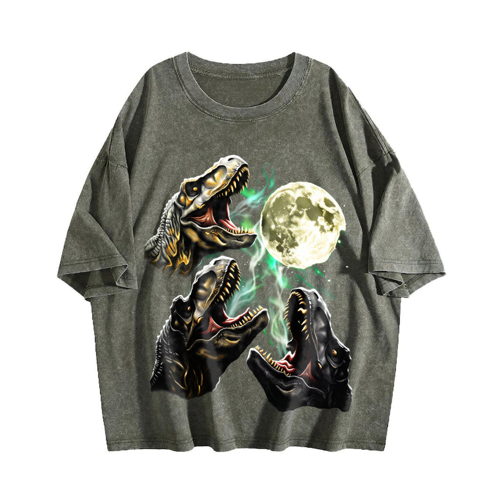 T-rex 90s Vintage Washed T-Shirt product image 4