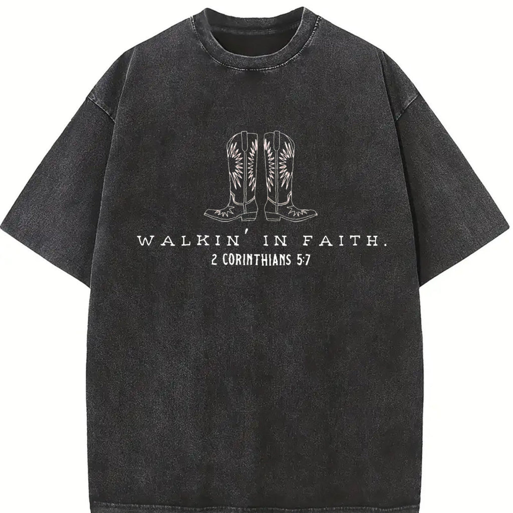Christian Western Vintage Washed T-Shirt product image 2