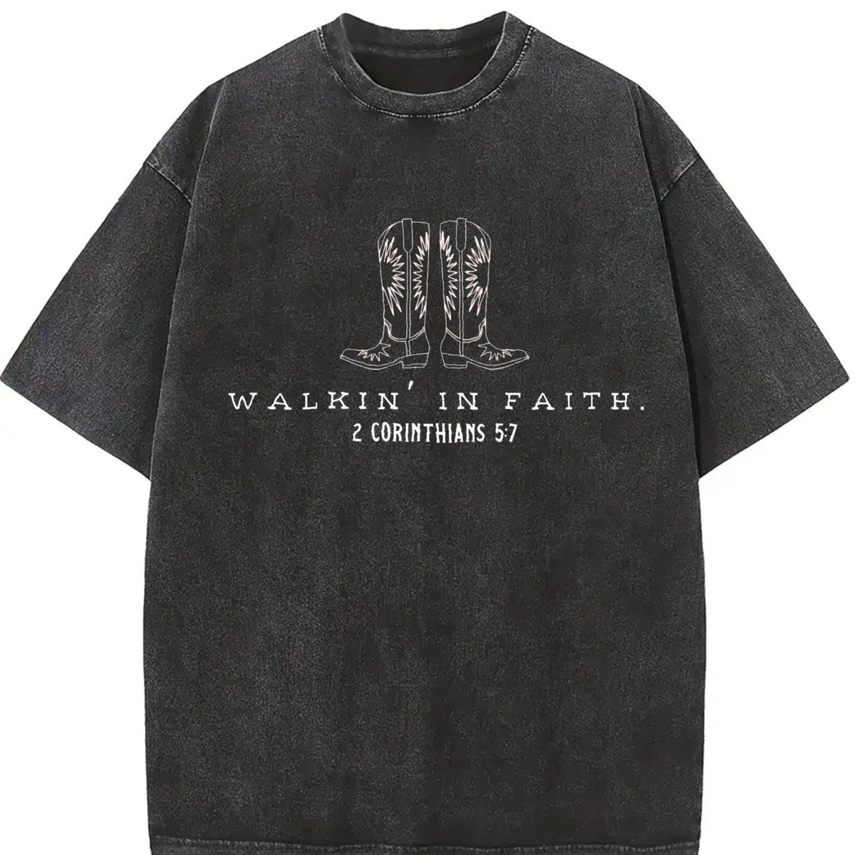 Christian Western Vintage Washed T-Shirt product image 2