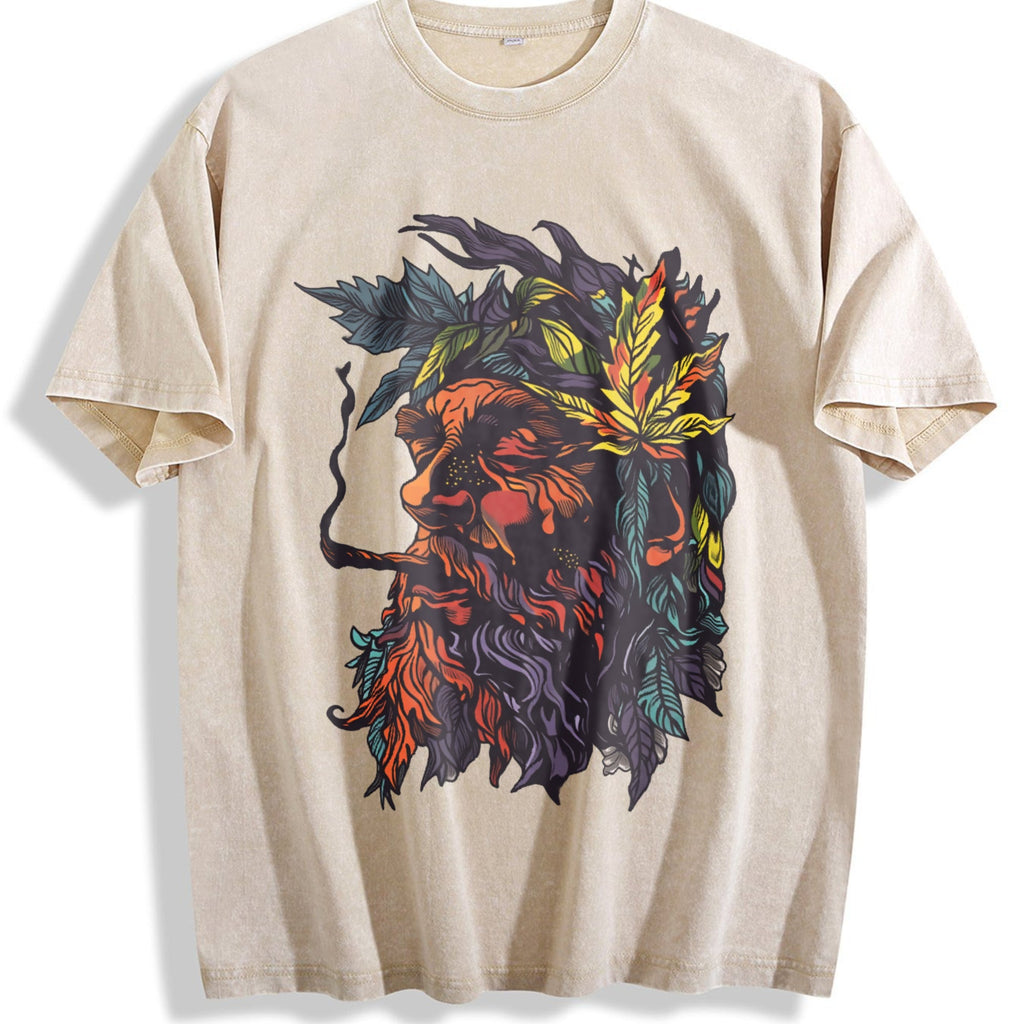 Dark Background Vintage Washed T-Shirt product image 1