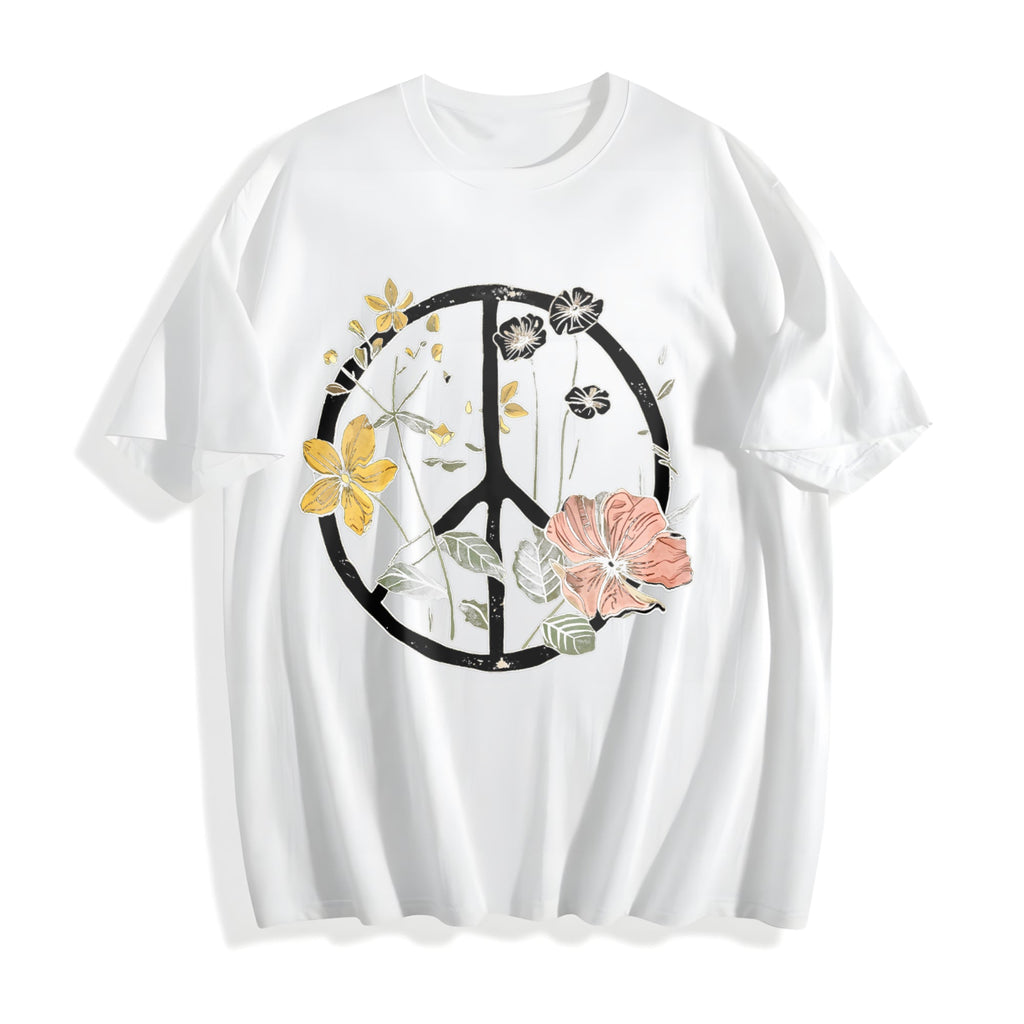 Bohemian - Floral Cotton T-Shirt product image 2