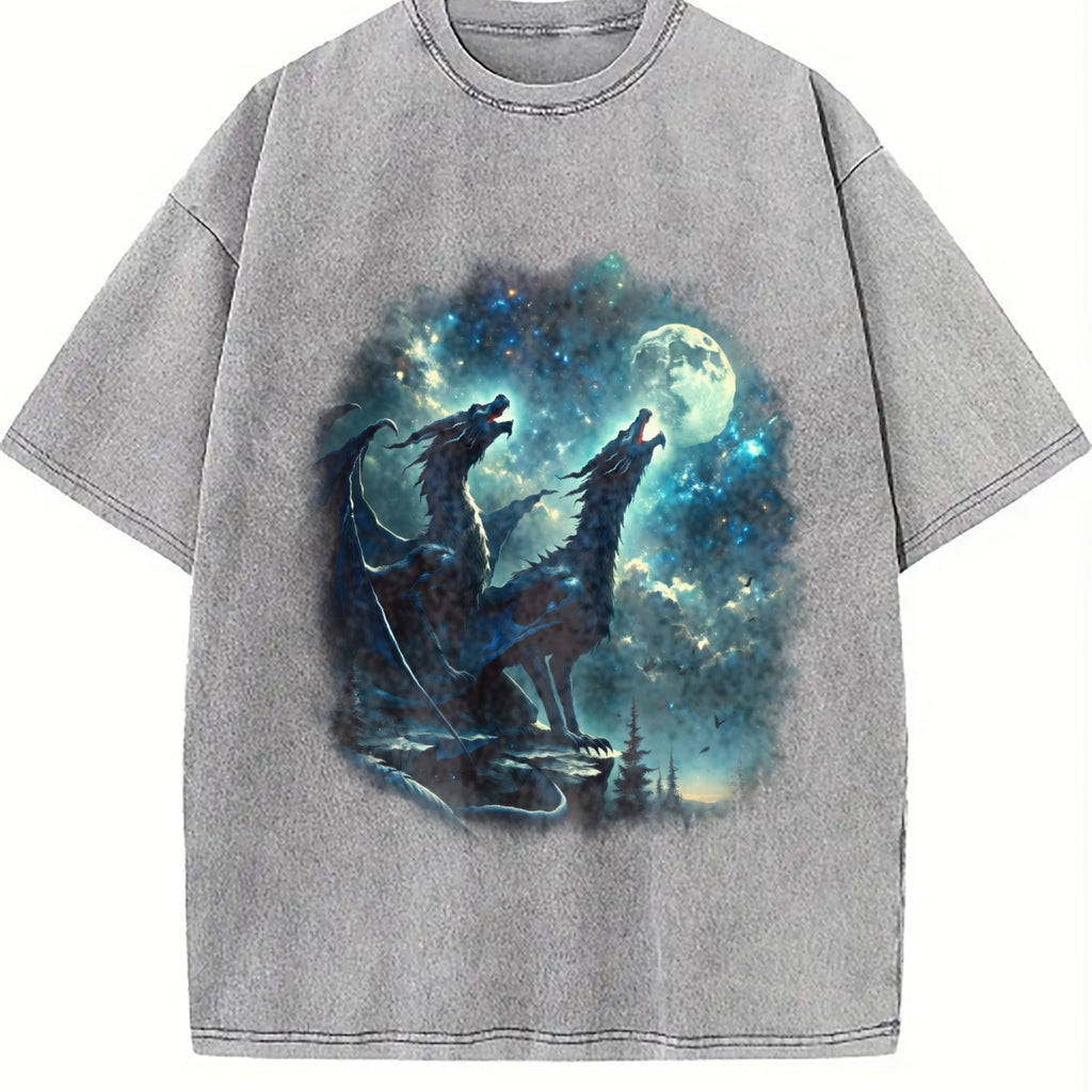 Two Dragon Vintage Washed T-Shirt product image 5