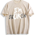I'm Broken I'm OK Vintage Washed T-Shirt product image 1