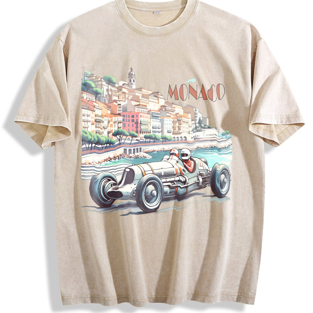 Monaco 1937 Racer Vintage Washed T-Shirt product image 1