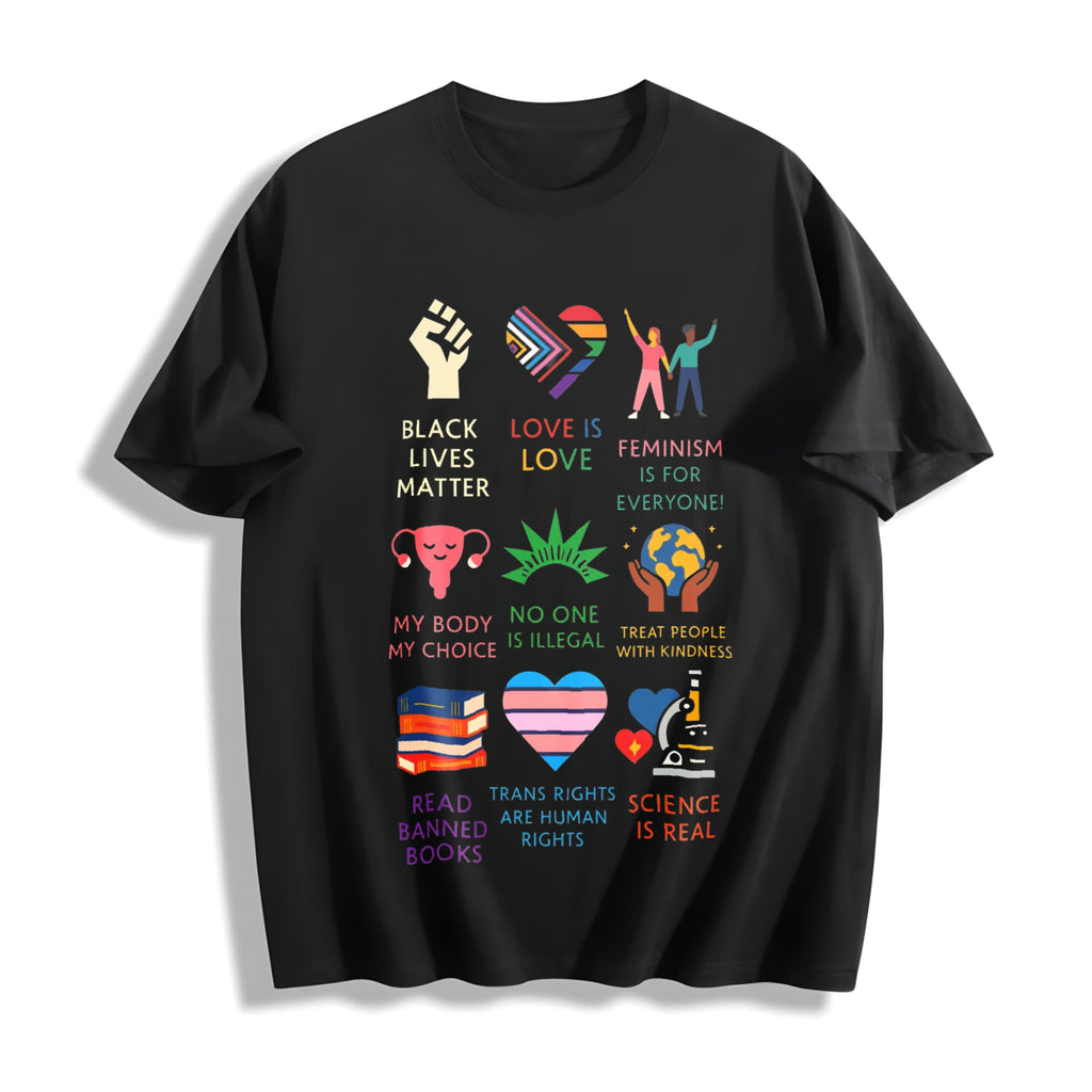 Big-fan-of-human-rights Abolish Ice Cotton T-Shirt product image 1
