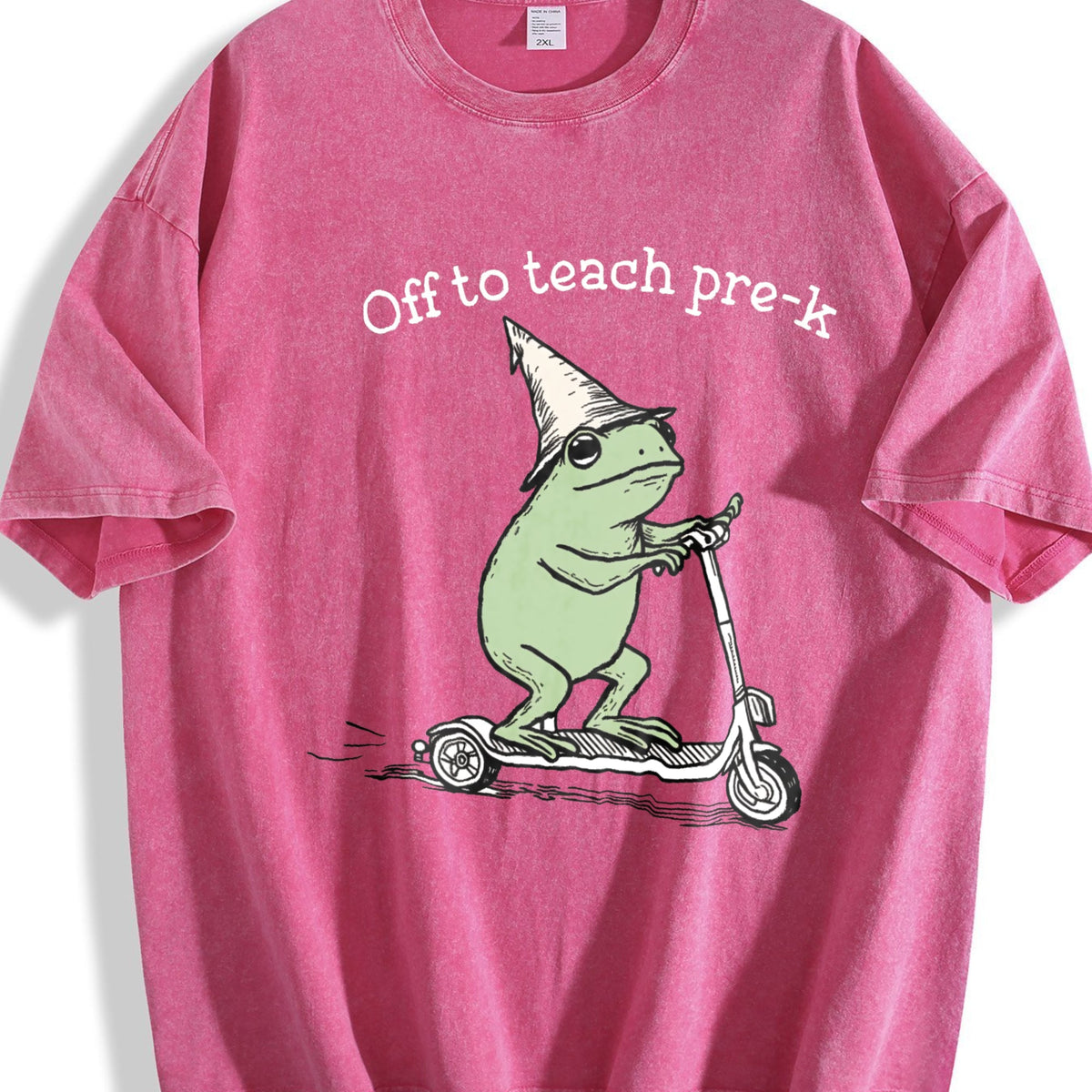 Pre K Grade Teacher Vintage Washed T-Shirt product image 5