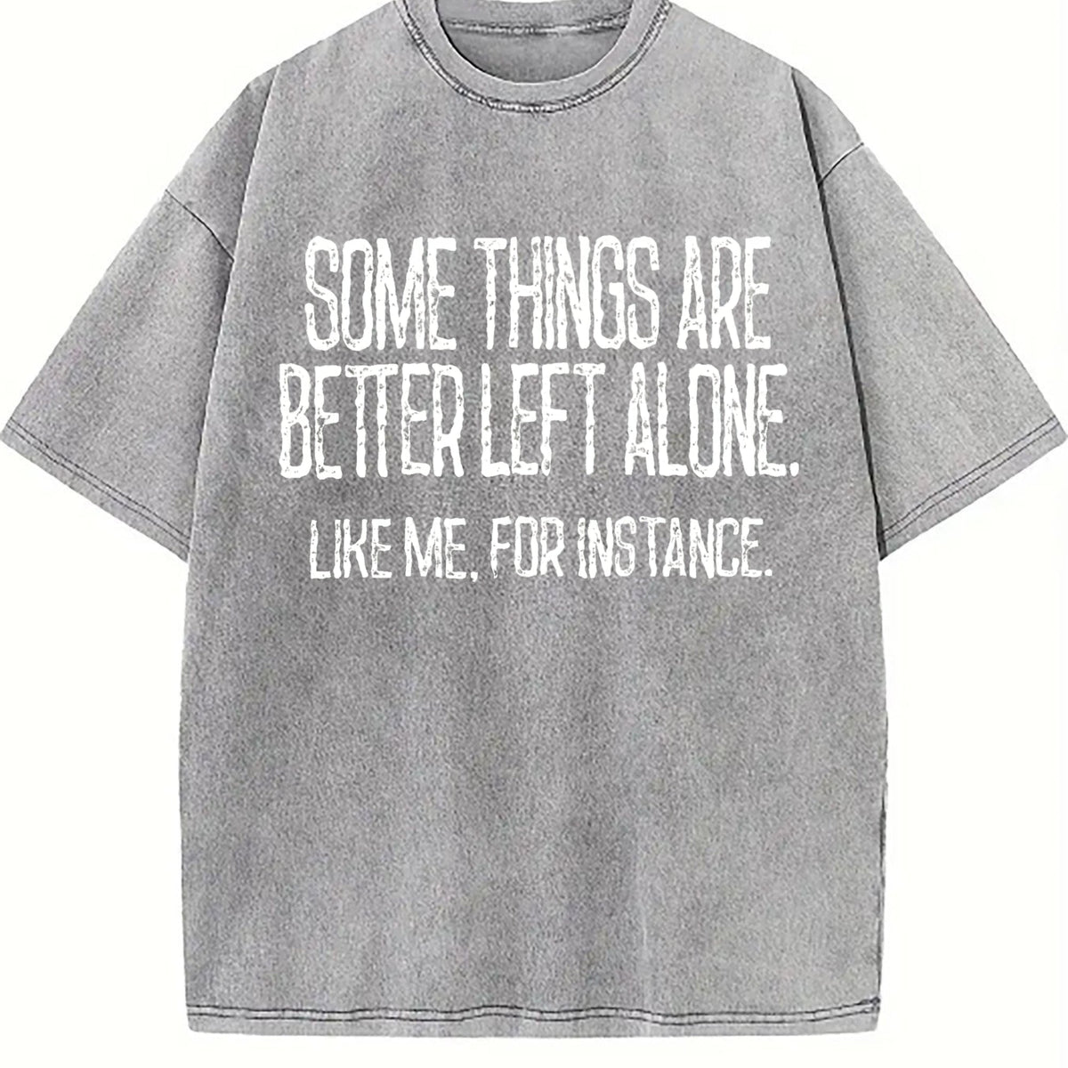Funny Sarcastic Vintage Washed T-Shirt product image 4
