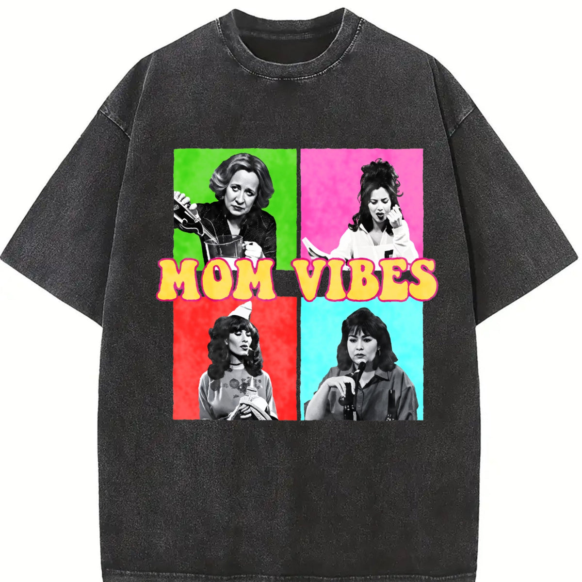 90's Mom Vibes Funny Vintage Washed T-Shirt product image 2