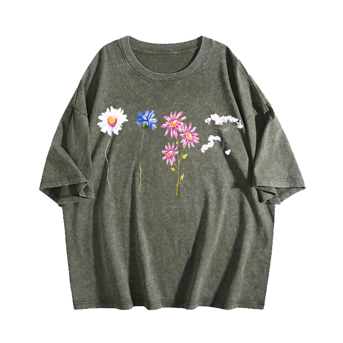 Wildflowers 90s Vintage Washed T-Shirt product image 4