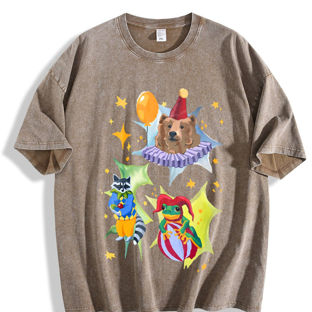 Party Zoo Vintage Washed T-Shirt product image 3