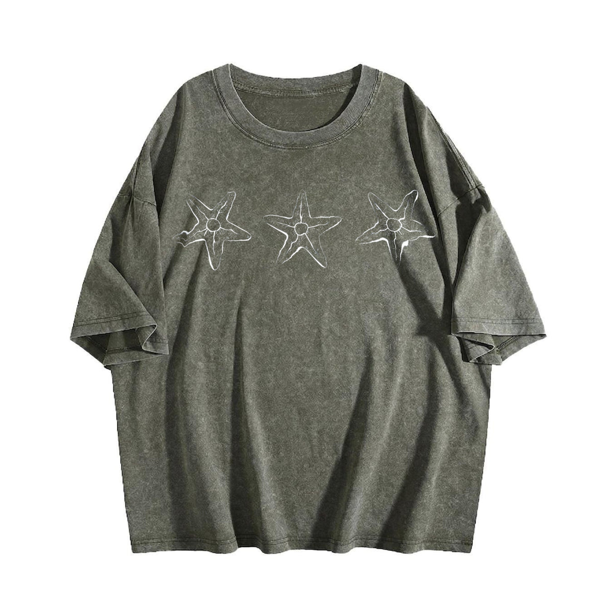 Ocean Sea Stars 90s Vintage Washed T-Shirt product image 4
