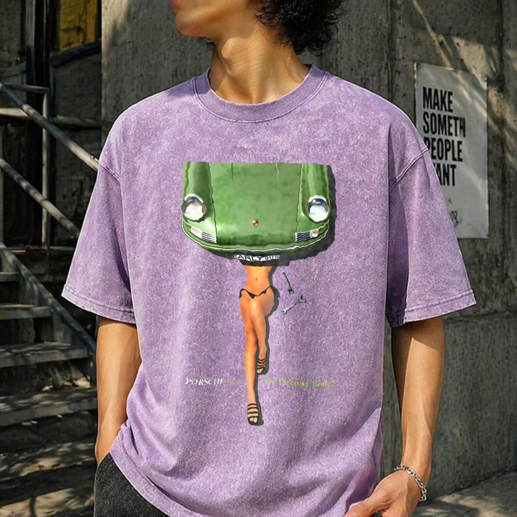 Dream Model 911 Vintage Washed T-Shirt product image 6